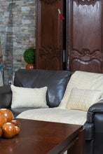 Load image into Gallery viewer, Meissa- Ensemble plaid et 2 housses de coussins en pagne tissé
