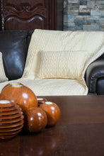 Load image into Gallery viewer, Meissa- Ensemble plaid et 2 housses de coussins en pagne tissé
