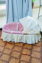Charger l&#39;image dans la galerie, Soho - Couffin bébé avec matelas beige rose
