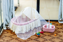 Charger l&#39;image dans la galerie, Soho - Couffin bébé avec matelas beige rose

